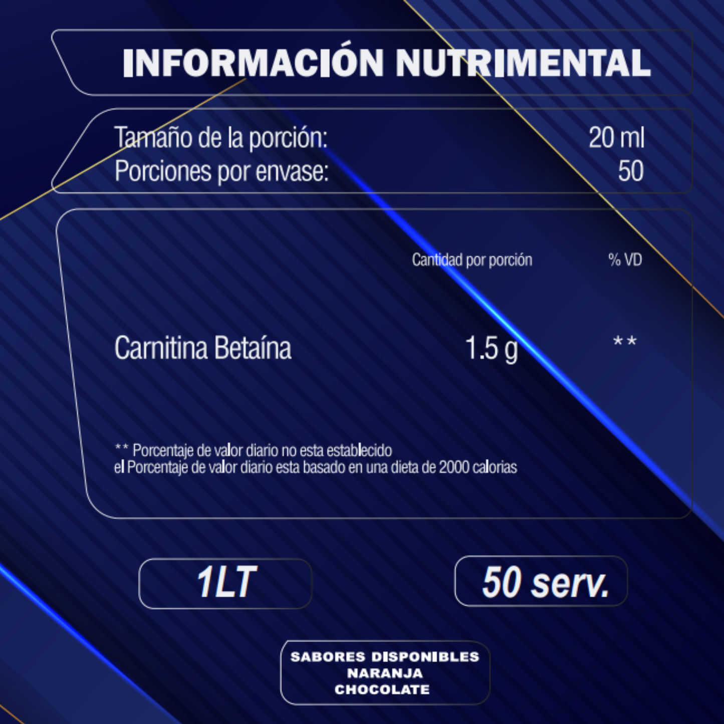 CARNITINA LÍQUIDA 1L