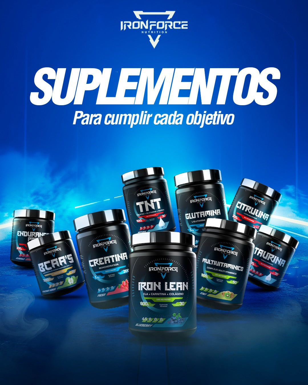 IronForce Nutrition: más que una marca, una filosofía de fuerza, disciplina y compromiso