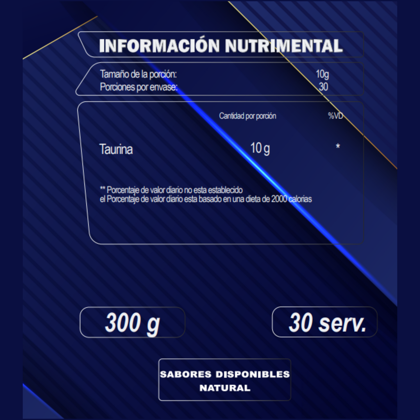 TAURINA 300g