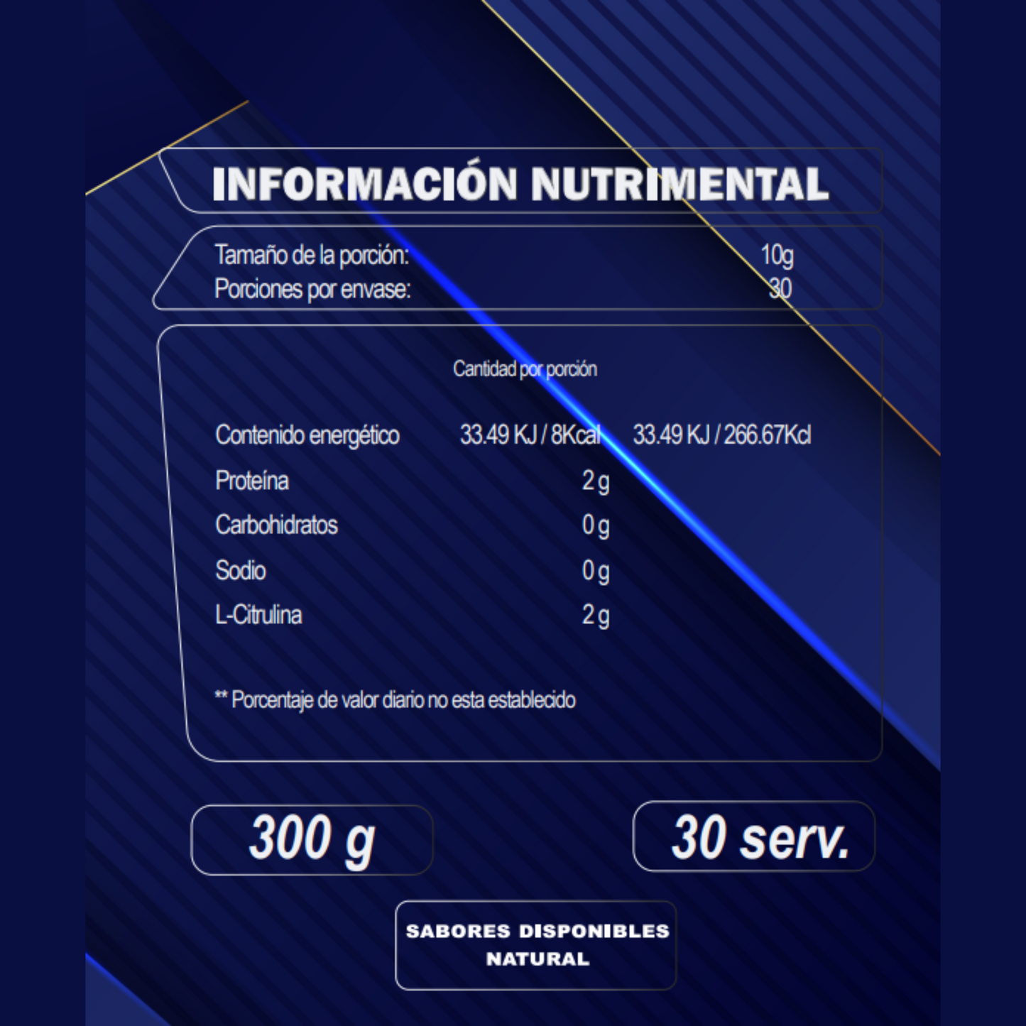 CITRULINA 300g