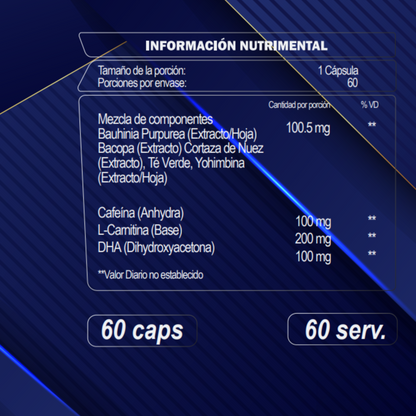 TERMOGÉNICO 60 Cápsulas