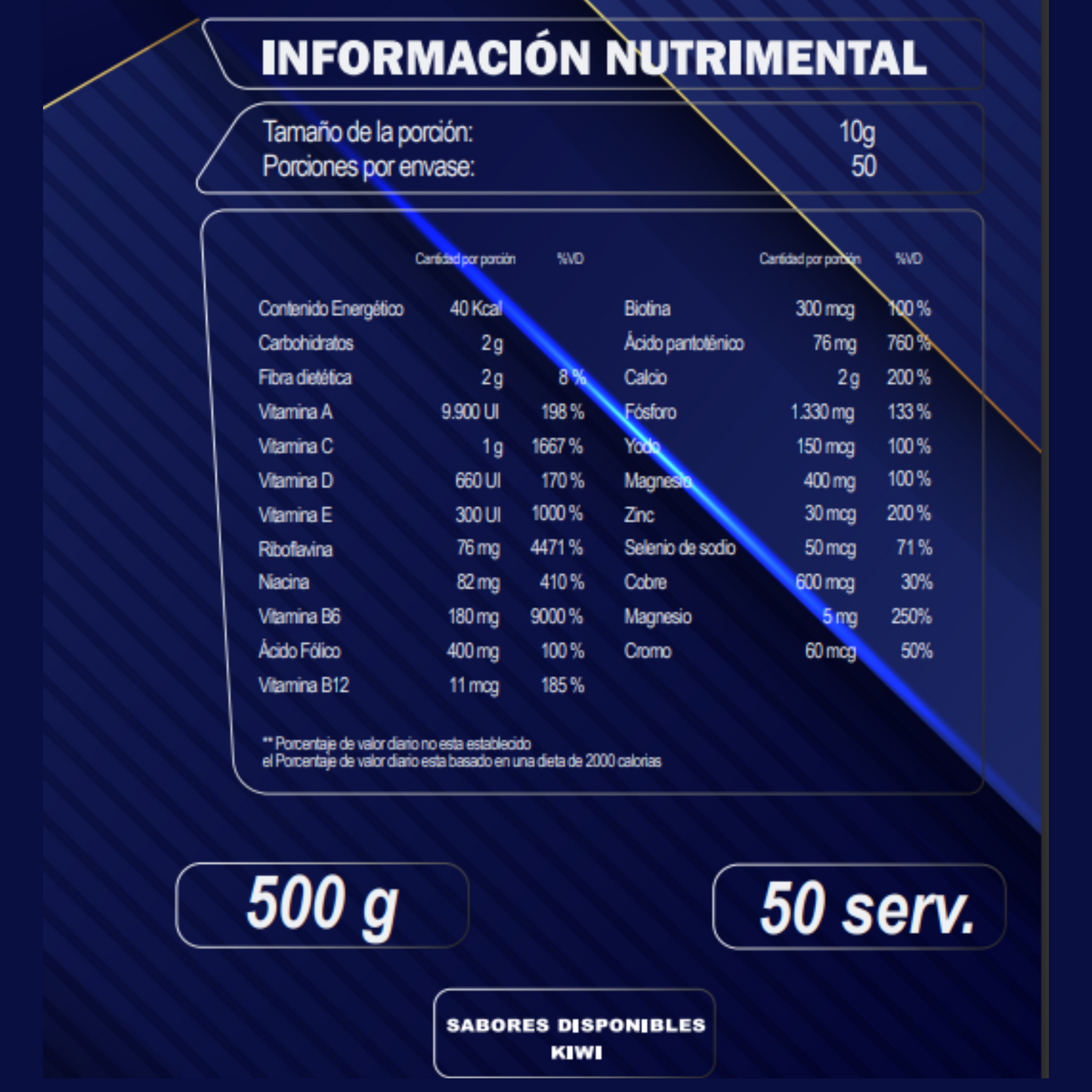 MULTIVITAMINICO 500g