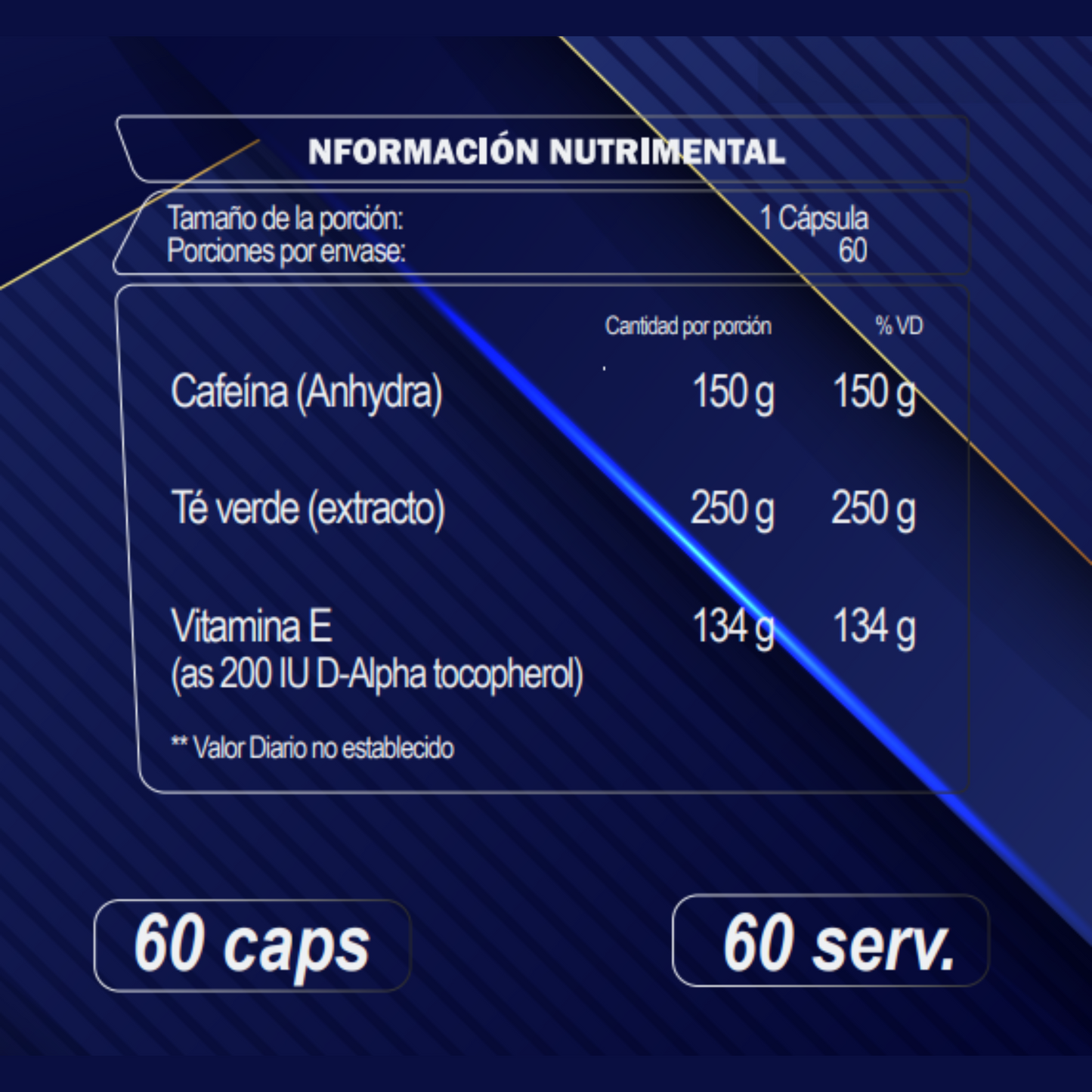 IRON ENERGY 60 Cápsulas