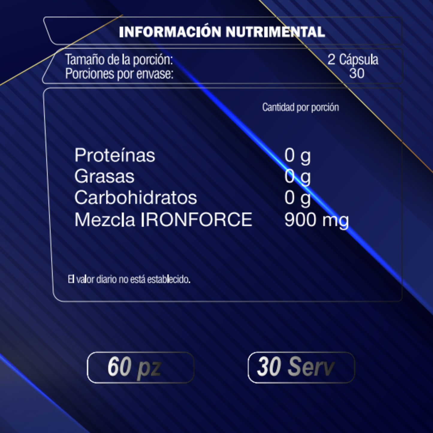 PEPTONAS 60 Capsulas